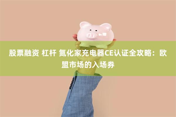 股票融资 杠杆 氮化家充电器CE认证全攻略：欧盟市场的入场券