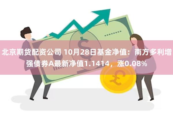 北京期货配资公司 10月28日基金净值：南方多利增强债券A最新净值1.1414，涨0.08%